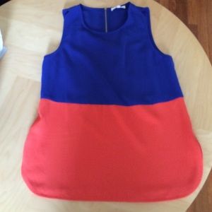 41 Hawthorne Colorblock sleeveless top Size Small