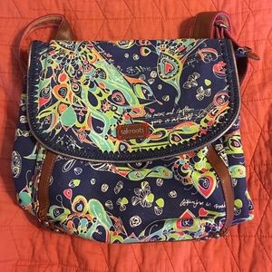 Sakroots convertible back pack/ cross over bag