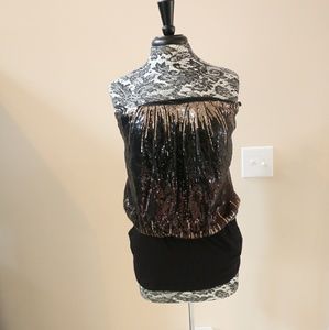 Sequin Tube Top
