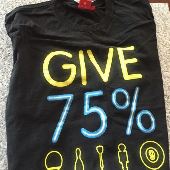 Puma give 75% shirt xl