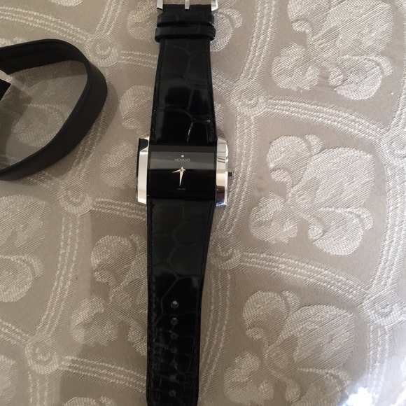 Beautiful, Authentic Movado Black Face watch