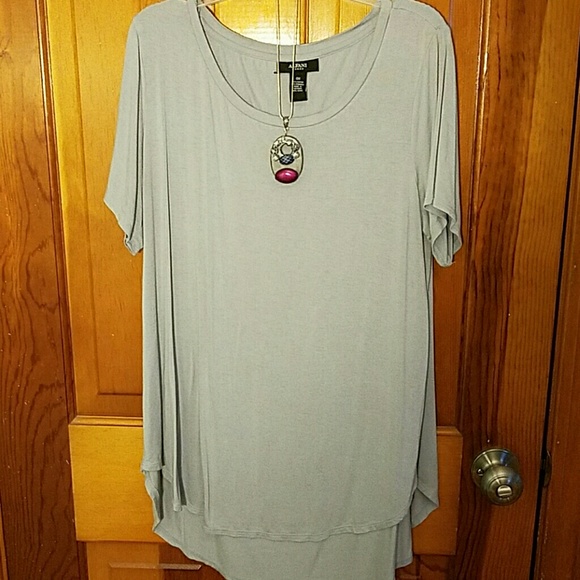 Flowy tunic soft grey!