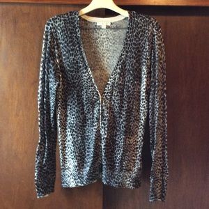 Animal print sweater