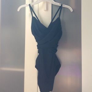 Black capizio leotard