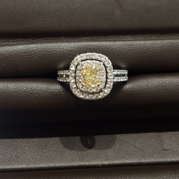 Yellow Diamond Ring