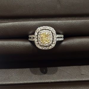 Yellow Diamond Ring