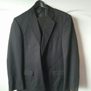 Men's black suite