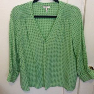 Adorable green Joie blouse! Size small