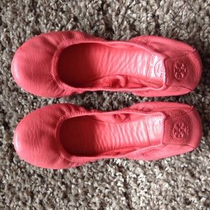 Classic matte Tory Burch Eddie flat