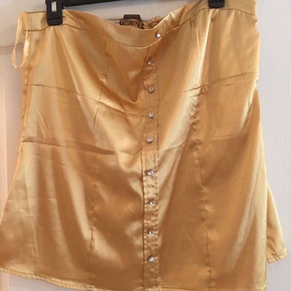 Beautiful Gold Top (strapless)