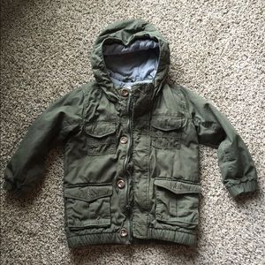 Olive green jacket
