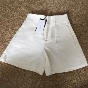 Ivory Zara Shorts