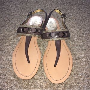 Coach Gracie Thong Sandals