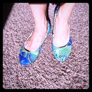 Desigual ballet flats in fantastic condition.