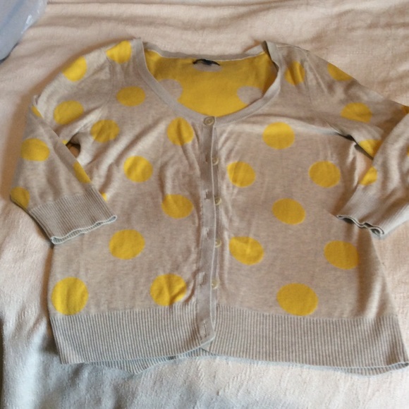 Polka dot cardi