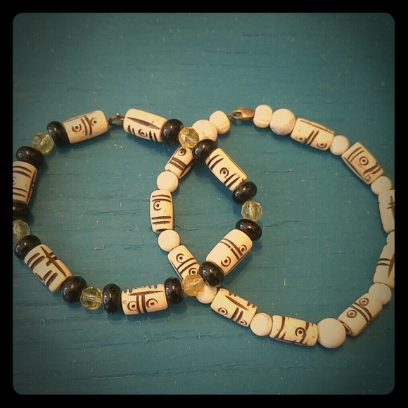 Island/Tribal bracelets set