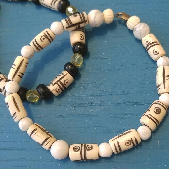 Island/Tribal bracelets set - Picture 3 of 3