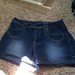 Angels jean shorts