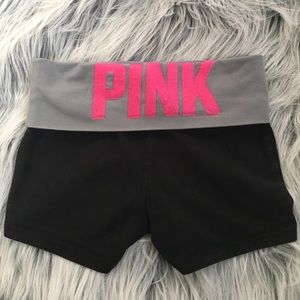 💕PINK💕 yoga shorts