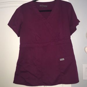 Grey's Anatomy Scrubs Top