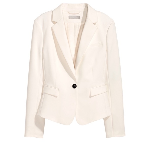 White blazer