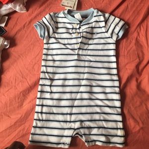 Striped Polo Onesie