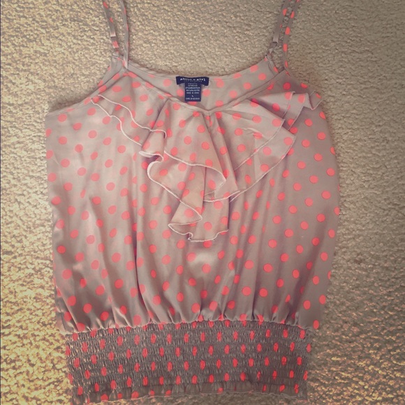 Polka Dot tank top!
