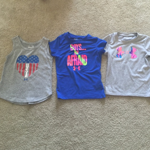 Girls Under Armour tops