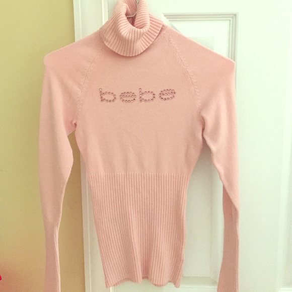 Blush pink turtleneck