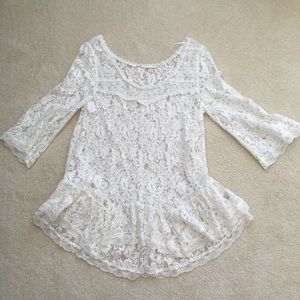 Free people lace shirt