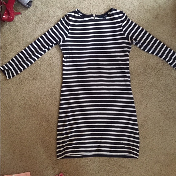 French connection striped mini dress