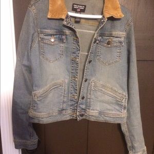 Ralph Lauren Ladies Jean Jacket Sz xl fit medium