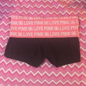 VS Pink yoga shorts
