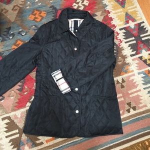 Burberry jacket.