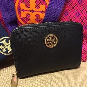 Tory Burch Robinson Zip Coin Case