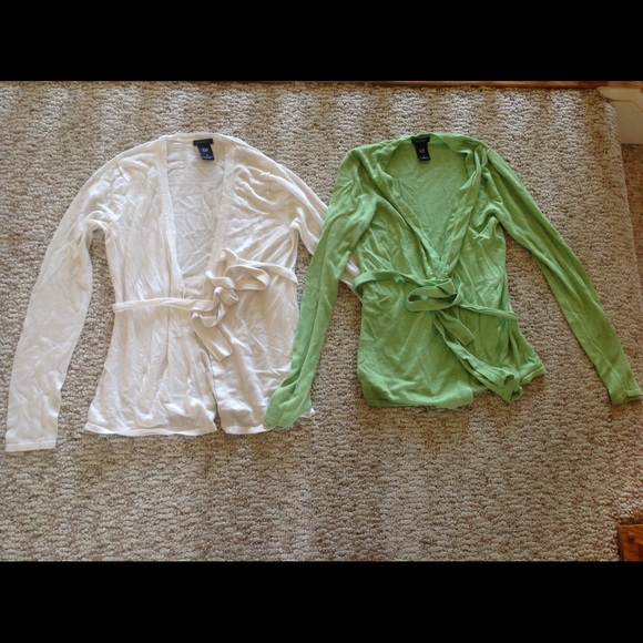 Two Gap Maternity cardigans