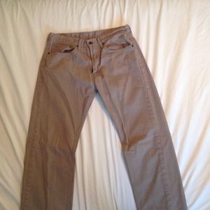 Khaki men's Levi's 505 size 34/32