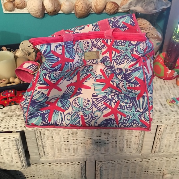 Lilly Pulitzer she she shells cooler