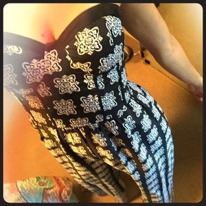 Flower Pattern Jumpsuit