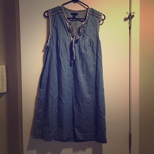 J Crew denim dress