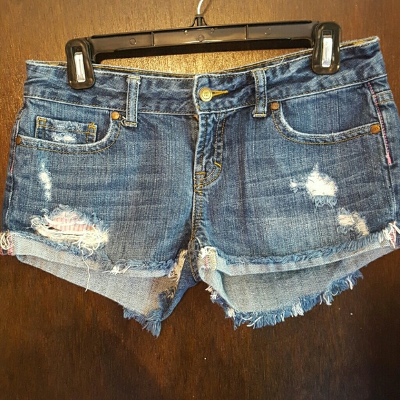 Denim shorts by Pink