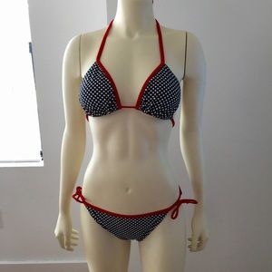 Old Navy Red, White and Blue Bikini