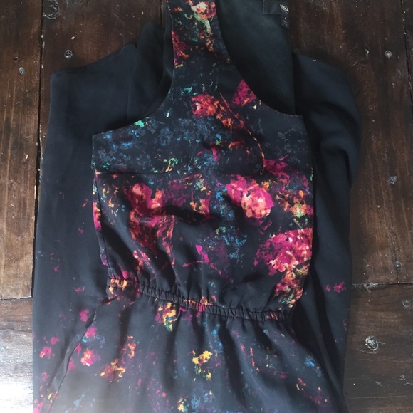 Mossimo Hi-Low floral dress