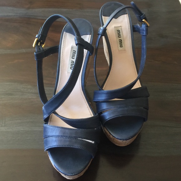 Miu Miu platform sandals