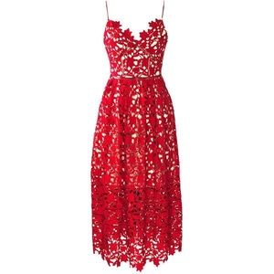 Red Lace Dress
