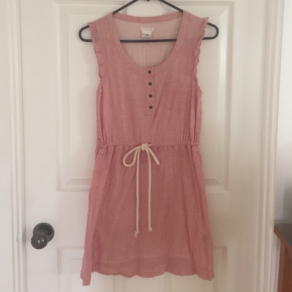 Red & White Summer Dress - Picture 1 of 3