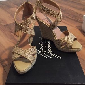 Mark and James wedge heels