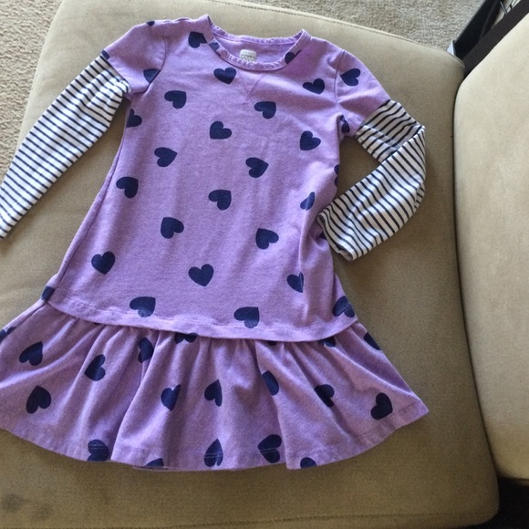 Cute purple and navy dress