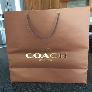 Giant huge coach paper gift bag xl great for gifts