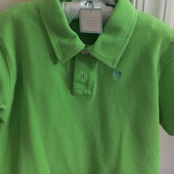 Boys Lilly Pulitzer short sleeve polo shirt